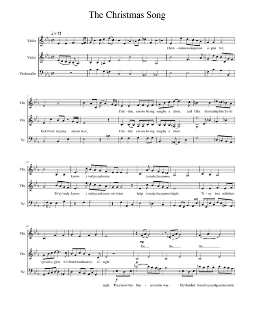 The Christmas Song (Chestnuts Roasting on an Open Fire)