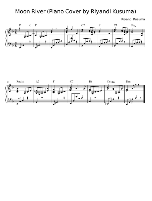 Moon River - Riyandi Kusuma