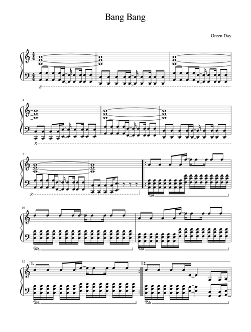 Bang Bang -Green Day-