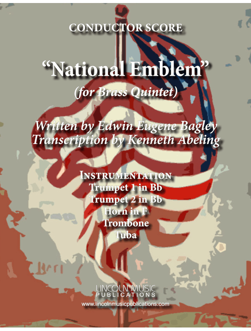 March - National Emblem (for Brass Quintet) (Arr. Kenneth Abeling) - E. E. Bagely (Brass Ensemble)