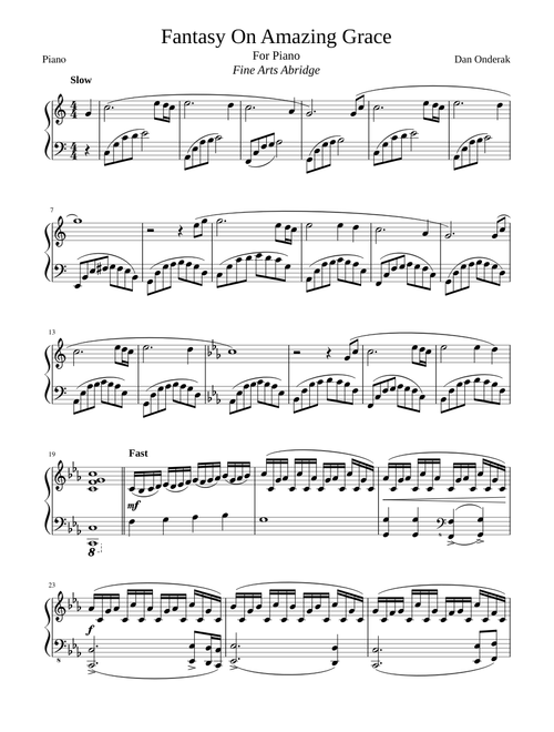 Fantasy On Amazing Grace