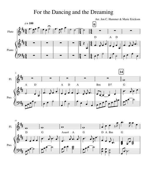 For the Dancing and the Dreaming