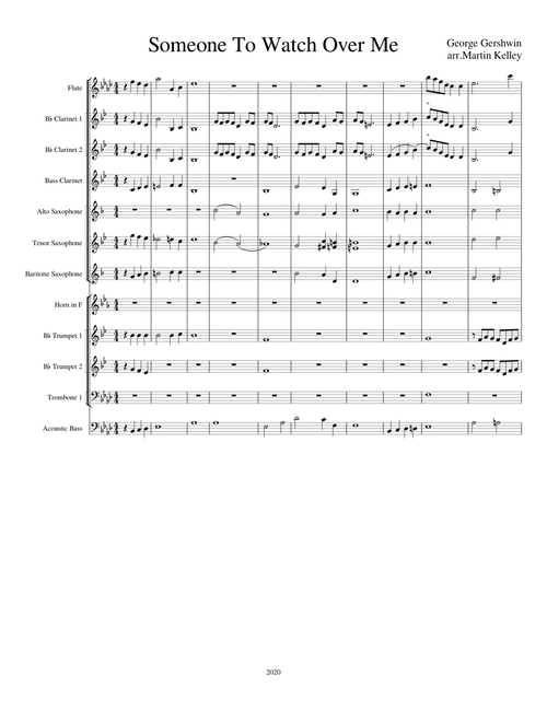 Someone To Watch Over Me – George Gershwin, Ira Gershwin