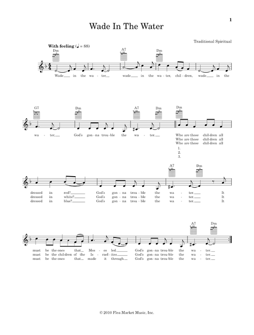 Wade In The Water (from The Daily Ukulele) (arr. Liz and Jim Beloff) - Liz Beloff (Ukulele)