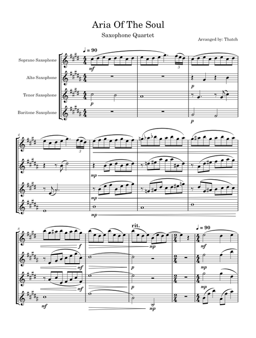 Aria Of The Soul – Shoji Meguro