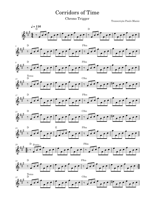 Chrono trigger - corridors of time