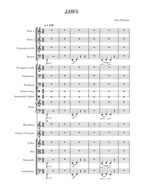 Jaws main theme