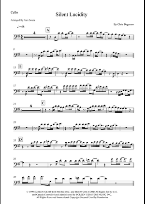 Silent Lucidity - Queensrÿche (for Mandolin) Sheet Music and Tab