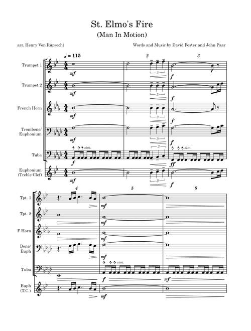 Man in motion st elmo's fire – David Foster