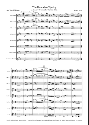 The Hounds of Spring (A Concert Overture for Winds) – Alfred Reed