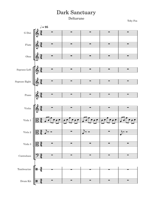 Deltarune Chapter 3+4 - Dark Sanctuary – Toby Fox