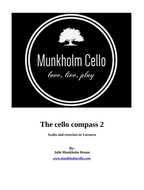 THE CELLO COMPASS 2 (Arr. Julie Munkholm Bruun) (Cello Solo)