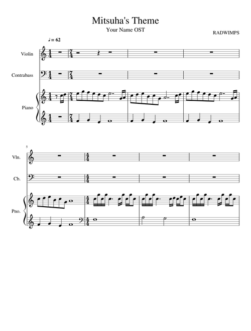 Mitsuha's Theme