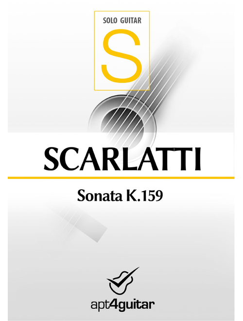 Sonata K.159 (Arr. Roberto García) - Domenico Scarlatti (Solo Guitar)