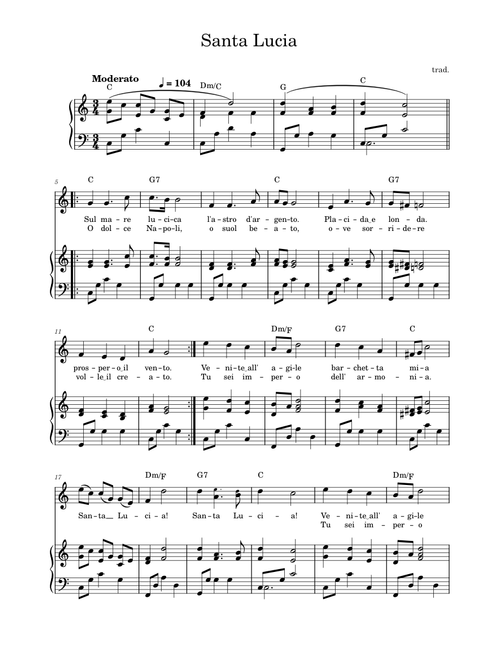 Santa Lucia – Anonymous
