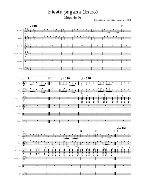 Fiesta pagana – Mägo de Oz Mägo de Oz - Fiesta Pagana (Intro)