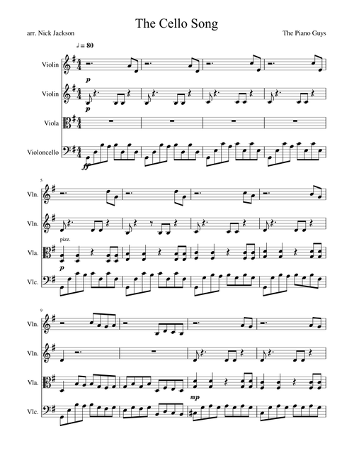 The Cello Song