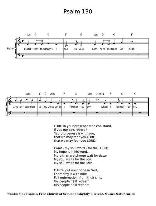 Psalm 130