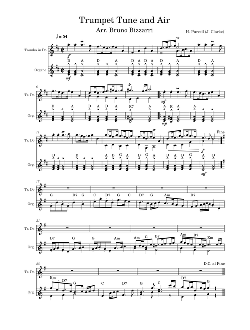 Trumpet Tune and Air – Henry Purcell