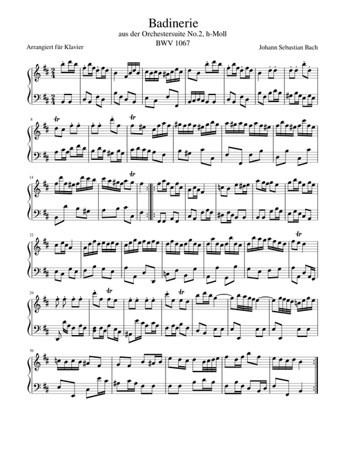 Badinerie - J.S.Bach