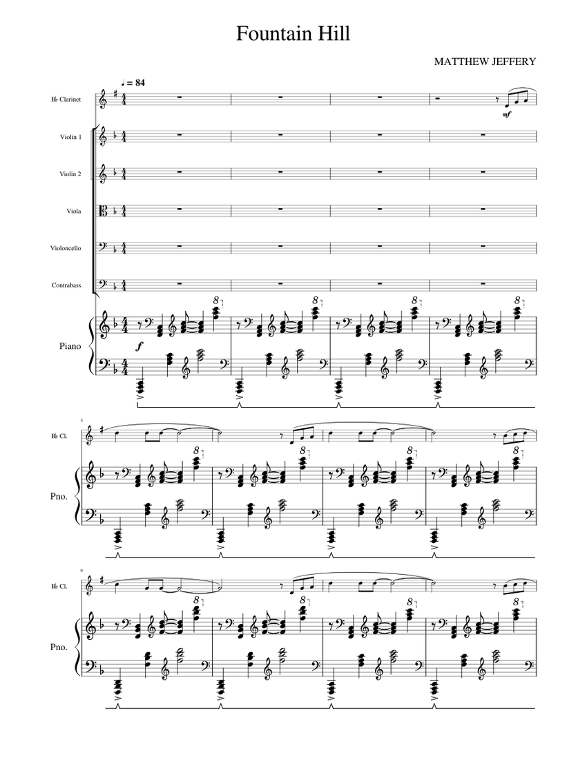 Fountain Hill piano tutorial