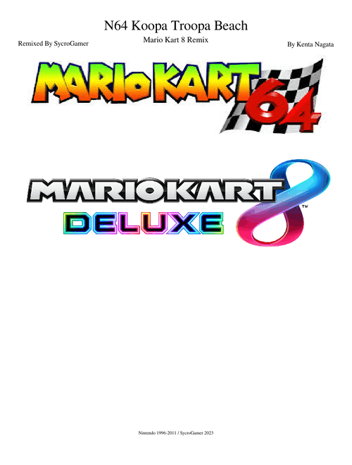 N64 Koopa Troopa Beach - Mario Kart 8 Remix
