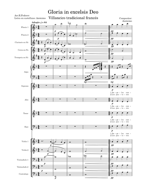 Gloria in Excelsis Deo - popular Christmas song