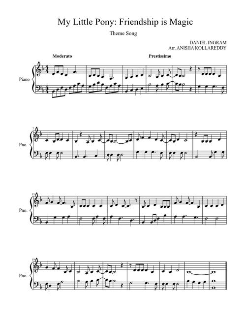 My Little Pony FiM Theme