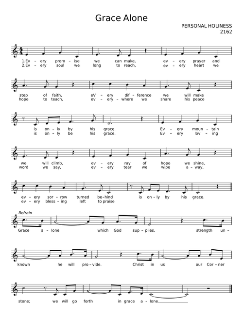 Grace Alone - Scott Wesley Brown