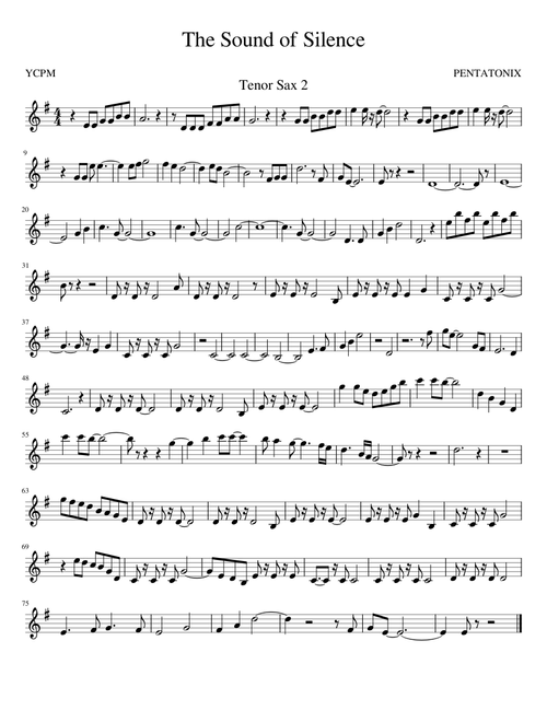 The_Sound_of_Silence_Tenor_Sax_2