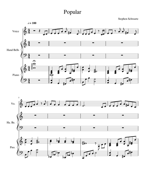 Popular - piano