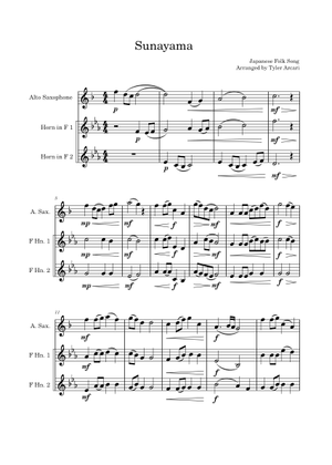 吹奏楽楽譜 JAPANESE FOLK SONG SUITE 絶版】日本民謡組曲