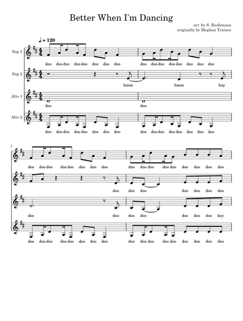 Better When I'm Dancing – Meghan Trainor