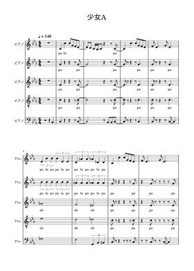 Free 中森明菜 sheet music | Download PDF or print on MuseScore.com