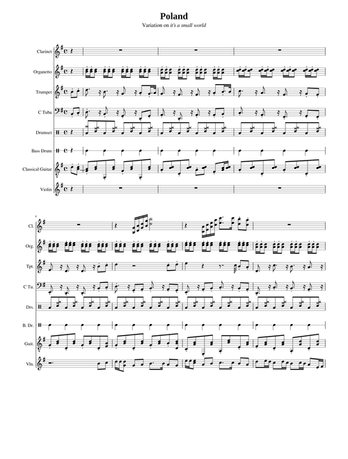 It's A Small World (Poland Theme) – Sherman Brothers