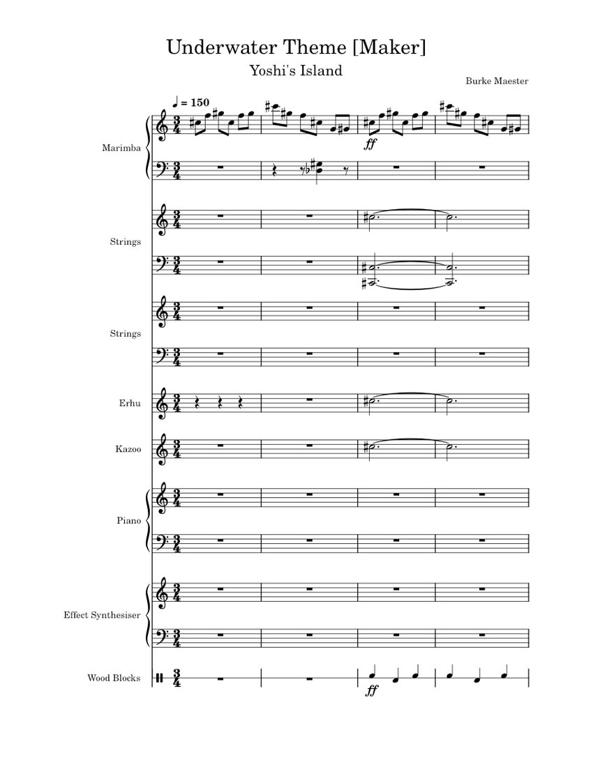 Super mario world underwater theme koji kondo underwater theme maker