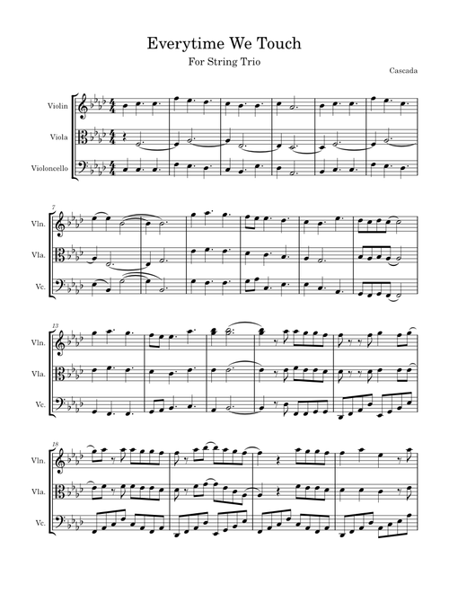 Everytime we touch – Cascada
