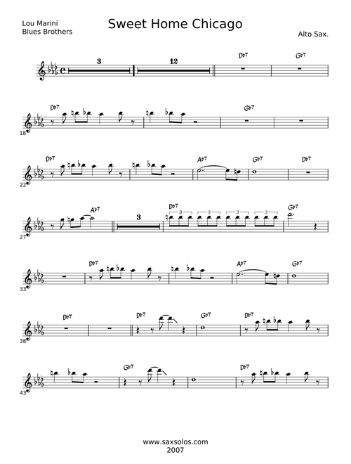 Sweet home chicago - The Blues Brothers