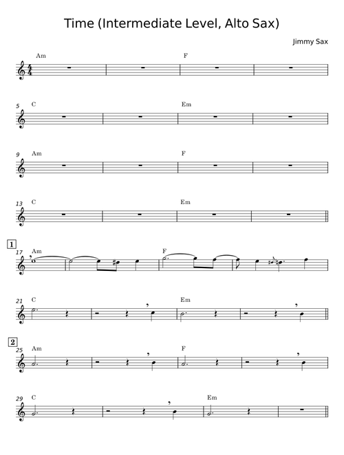 Time - Jimmy Sax
