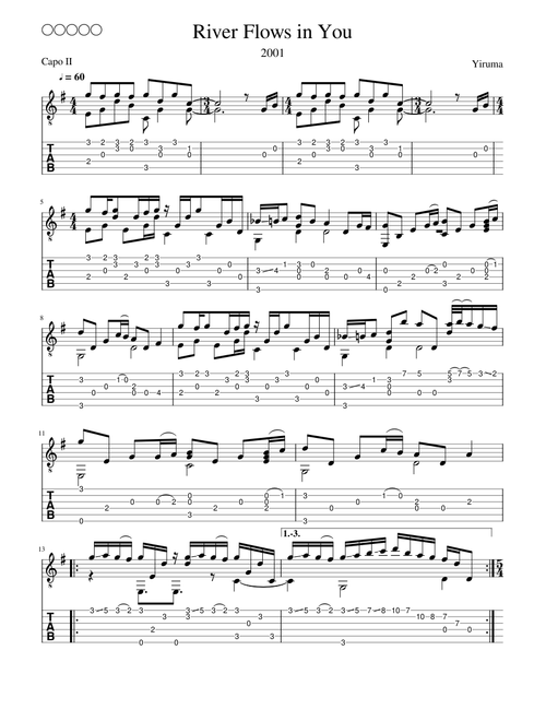 Yiruma - River Flows in You
