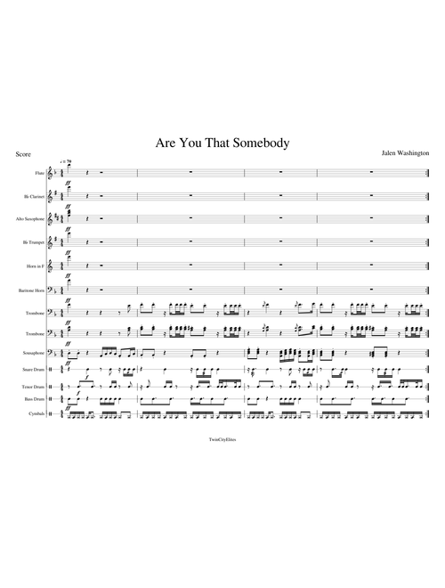 Are You That Somebody