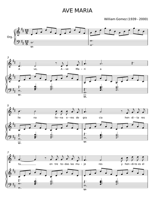 Ave maria - William Gomez
