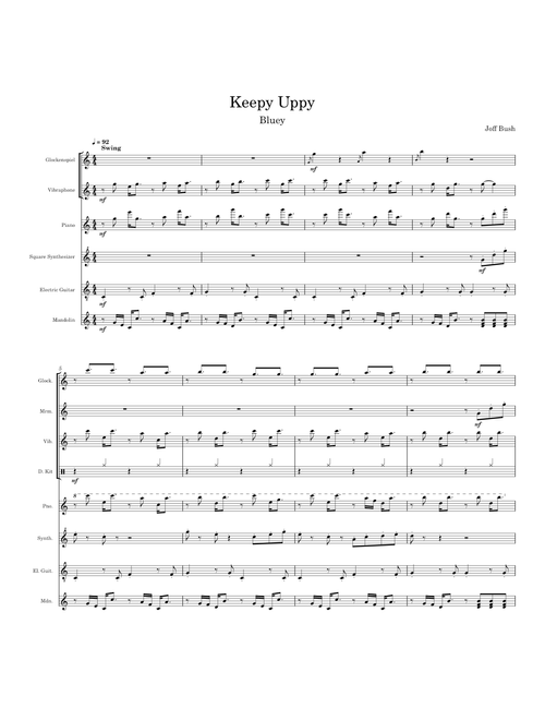 Keepy Uppy (from Ludo Studios' "Bluey") – Joff Bush