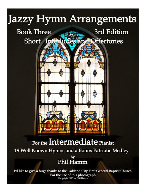 Jazzy Hymn Arrangements-Book Three-3rd Edition (Arr. Phil Hamm) - Various (Easy Piano)