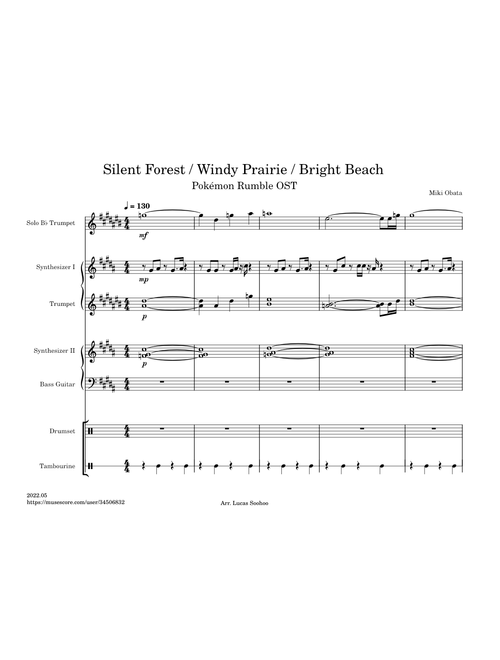 Silent Forest / Windy Prairie / Bright Beach – Miki Obata