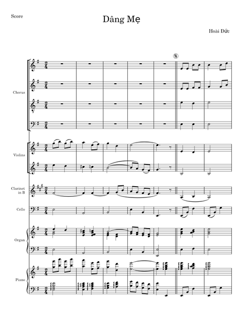 Dâng Mẹ - Hoài Đức