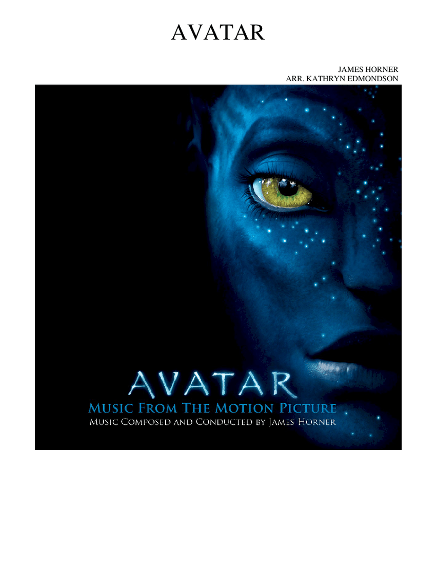 Avatar WIP Sheet Music for Trombone, Flute, Oboe, Clarinet in e-flat ...
