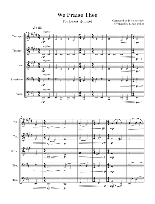 We Praise Thee – Pavel Chesnokov