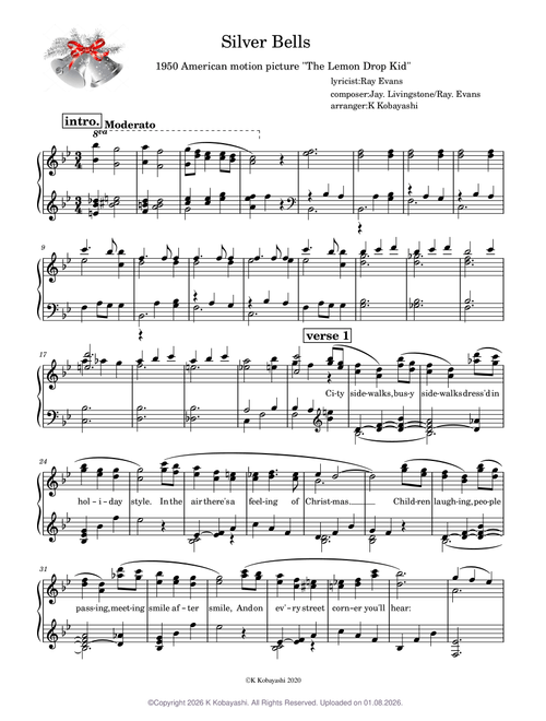 Silver Bells - Jay Livingston & Ray Evans