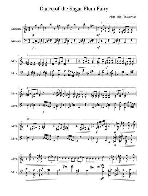 Dance of the Sugar Plum Fairy